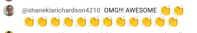 YouTube comment: “OMG!!! AWESOME”